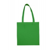 Bavlněná plátěná taška, 38x42 cm, hráškově zelená