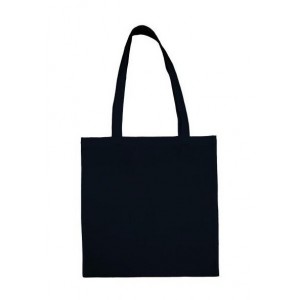 Bavlněná plátěná taška, 38x42 cm, temně modrá