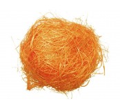 Sisalové vlákno 50g, oranžová