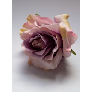 Dekorace - květ růže, fialková