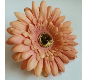 Dekorace - květ gerbera, oranžový