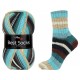 Ponožková příze Best Socks - tyrkysovo-béžová