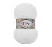 Vlna Alize Softy Plus - bílá