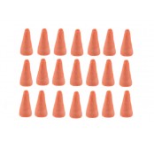 Vatové nosy 14mm oranžové, 10ks