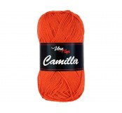 Příze Camilla - tmavě oranžová