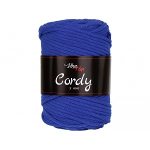 Příze Cordy 5 mm - modrá