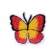 Nažehlovačka - motýl, červená
