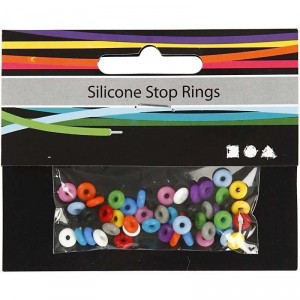 Silikonové kroužky - barevný mix