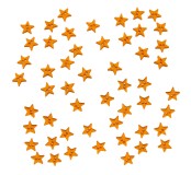 Dekorační knoflíky Mini stars- yellow