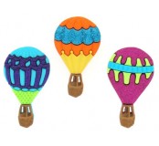 Dekorační knoflíky Hot air balloons