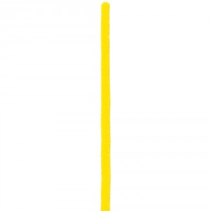 Chlupatý drátek bal.8 ks - pr. 12 mm, 30 cm, žlutý