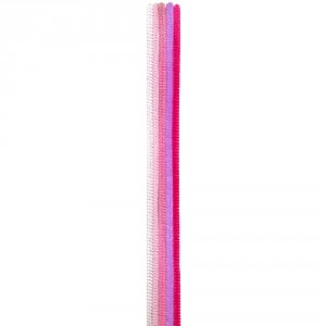 Chlupatý drátek bal. 25 ks - pr. 6 mm, 30 cm, růžový mix