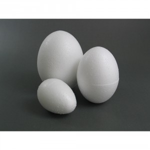 Polystyrenové vejce 10 cm