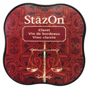 Razítkovací polštářek StazOn - Claret