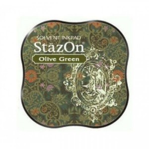 Razítkovací polštářek StazOn - Olive Green