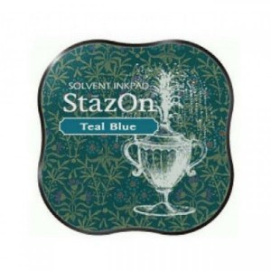 Razítkovací polštářek StazOn - Teal Blue