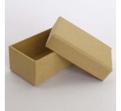 Kartonová krabička přírodní - obdélník
