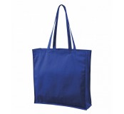Bavlněná plátěná taška 43 x 43 cm, královská modrá