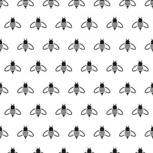Embosovací šablona 15 x 15 cm - včelky