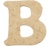 Dřevěné písmenko B