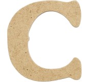 Dřevěné písmenko C