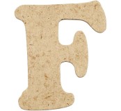 Dřevěné písmenko F
