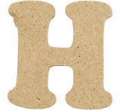 Dřevěné písmenko H