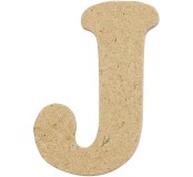 Dřevěné písmenko J