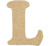 Dřevěné písmenko L