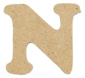 Dřevěné písmenko N