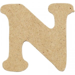 Dřevěné písmenko N