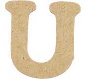 Dřevěné písmenko U