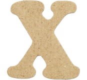 Dřevěné písmenko X