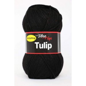 Vlna Tulip - černá