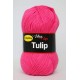 Vlna Tulip - sytě růžová