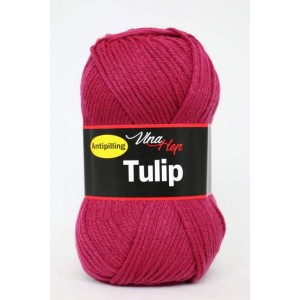 Vlna Tulip - vínová