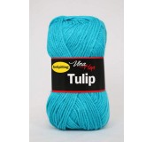 Vlna Tulip - tyrkysová