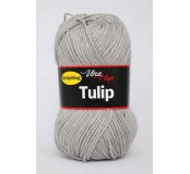Vlna Tulip - světle šedá