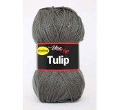 Vlna Tulip - zelenošedá