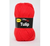 Vlna Tulip - červená