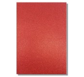 Glitrový papír A4, Red