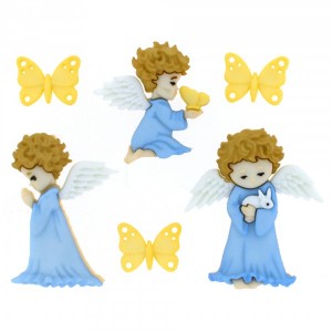 Dekorační knoflíky Cherisched angels