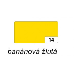 Barevný karton A4, 220g/m2 - banánová