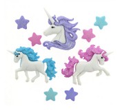 Dekorační knoflíky Magical Unicorns