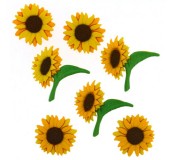 Dekorační knoflíky Sunflowers