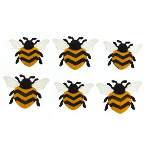 Dekorační knoflíky Bee Happy