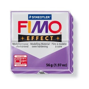 Fimo effect modelovací hmota 57 g - transparentní lila