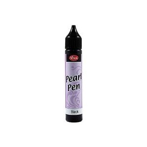 Paper pen - tekuté perly, barva černá