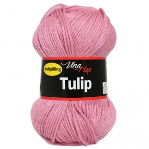 Vlna Tulip - tmavě růžová