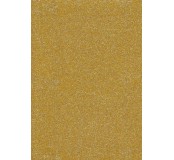 Moosgummi - pěnovka glitrová A4, zlatá